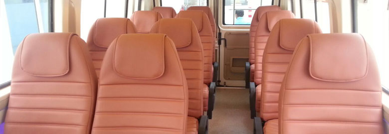 12 Seater Tempo Traveller on Rent